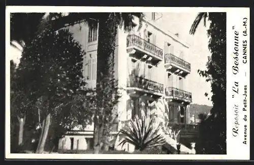 AK Cannes, Reposoir La Bessonne, Avenue du Petit-Juas