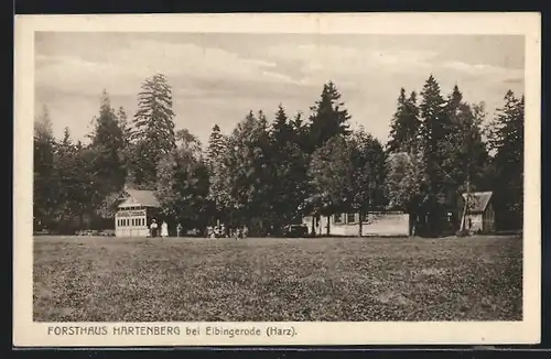 AK Elbingerode / Harz, Forsthaus Hartenberg