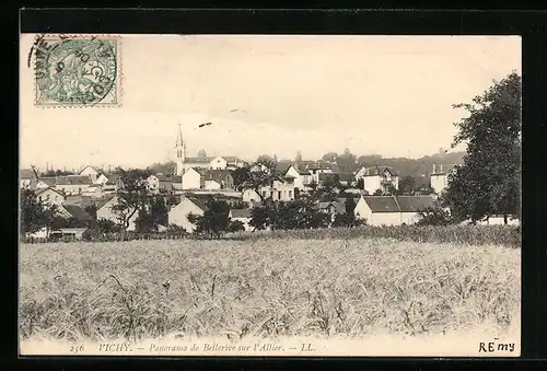 AK Vichy, Panorama de Bellerive sur l`Allier