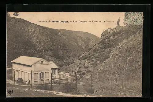 AK Montlucon, Les Gorges de Tison et la Source