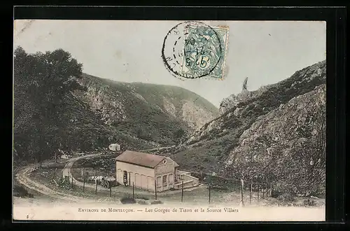 AK Montlucon, Les Gorges de Tison et la Source Villars