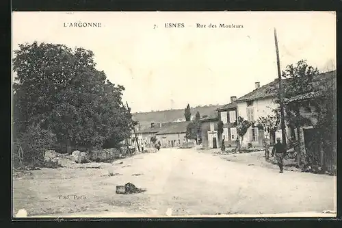 AK Esnes, Rue des Mouleurs