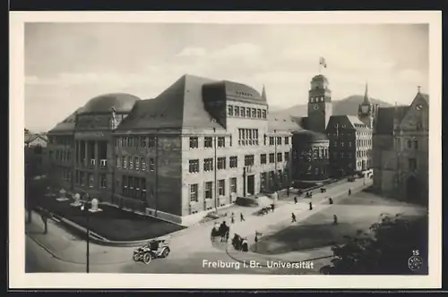 AK Freiburg, Blick auf Universität