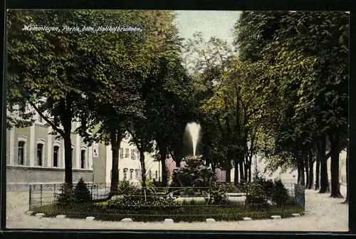 AK Memmingen, Hallhofbrunnen