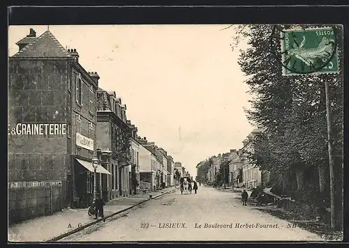 AK Lisieux, Le Boulevard Herbet-Fournet