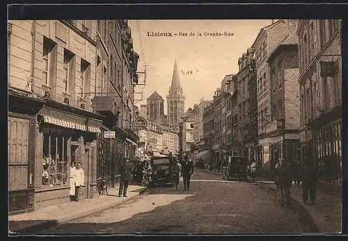 AK Lisieux, Bas de la Grande-Rue