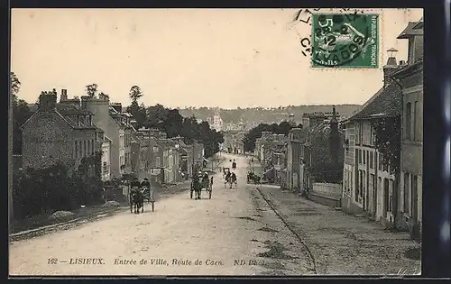 AK Lisieux, Entrée de Ville, Route de Caen