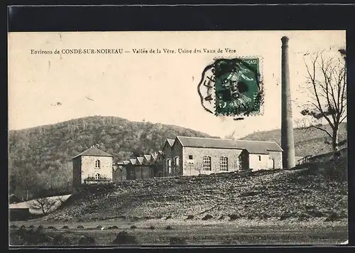 AK Condé-sur-Noireau, Vallée de la Vère, Usine des Vaux de Vère