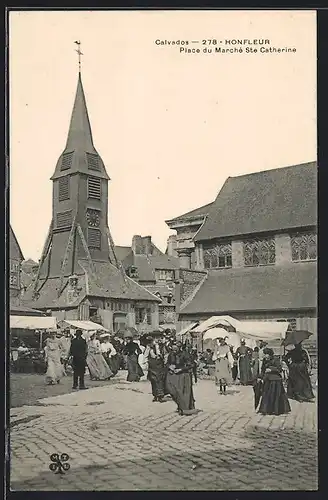 AK Honfleur, Place du Marché Ste Catherine