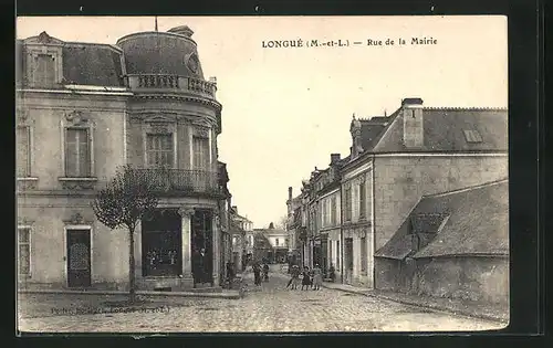 AK Longué, Rue de la Mairie