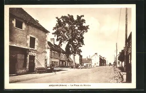 AK Arquian, La Place du Marchè