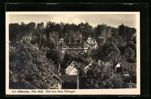 AK Bad Liebenstein, Blick zum Haus Thüringen