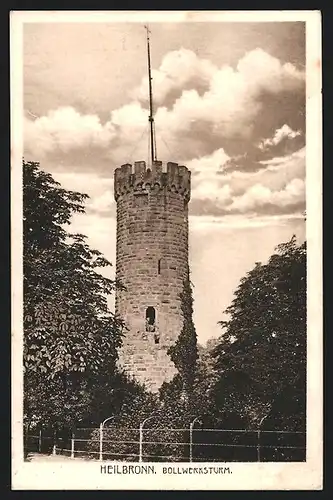 AK Heilbronn, Ansicht vom Bollwerksturm