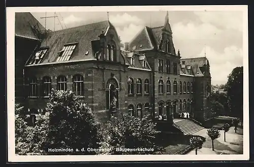 AK Holzminden, Ansicht der Baugewerkschule