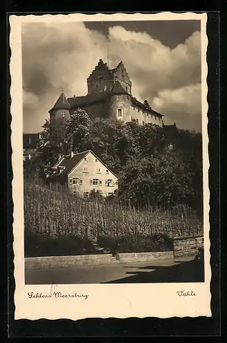 AK Meersburg, Blick auf das Schloss