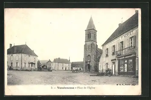 AK Vandenesse, Place de l'Eglise