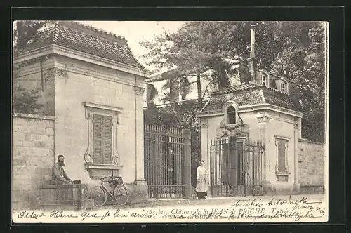 AK St-Jean-de-Priche, Le Château, Entrée