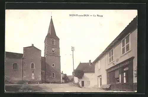 AK Mussy-sous-Dun, Le Bourg