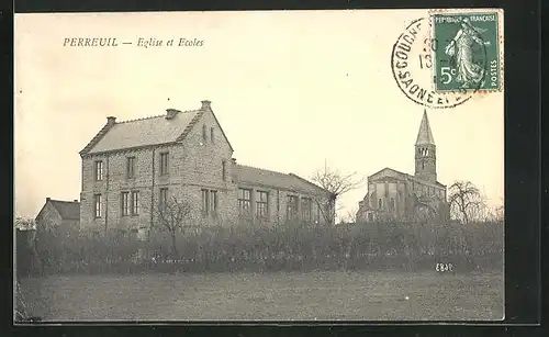 AK Perreuil, Eglise et Ecoles