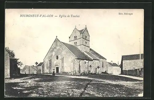 AK Bourgneuf-Val-d'Or, Eglise de Touches