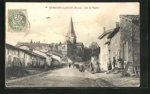 AK Dammarie-aur-Saulx, Rue de l'Eglise