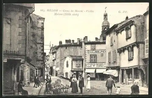 AK Billom, Creux du Marché, Vieilles Maisons