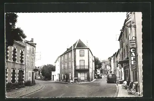 AK Combronde, La Grande Rue