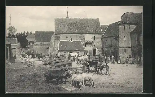 AK Rethondes, Intérieur de la Ferme du Prieuré