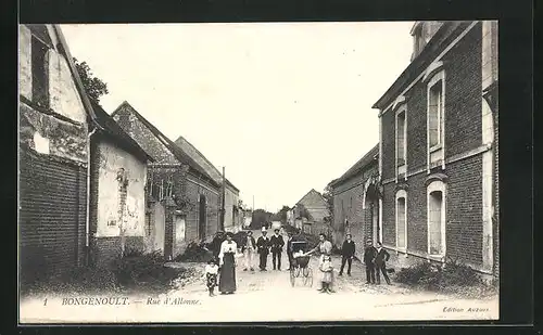 AK Bongenoult, Rue d`Allonne, Strassenpartie