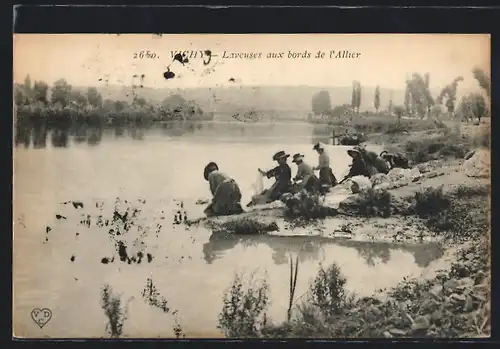 AK Vichy, Laveuses aux bords de l`Allier