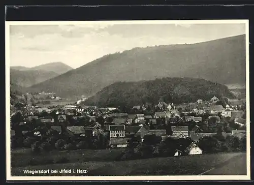 AK Wiegersdorf bei Ilfeld i. Harz, Totalansicht