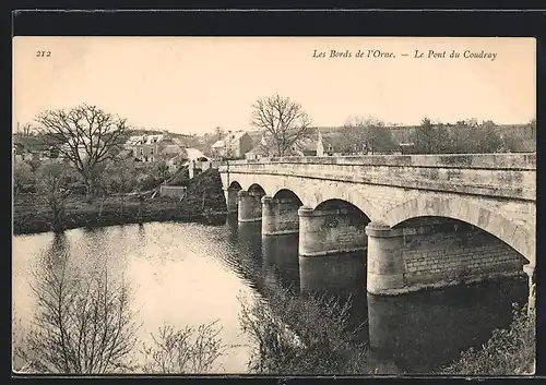 AK Coudray, le pont, les bords de l`Orne