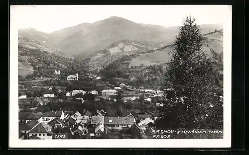 AK Rachov, Totalansicht der Gemeinde