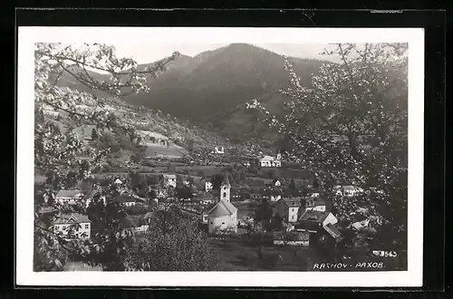 AK Rachov, Totalansicht der Gemeinde