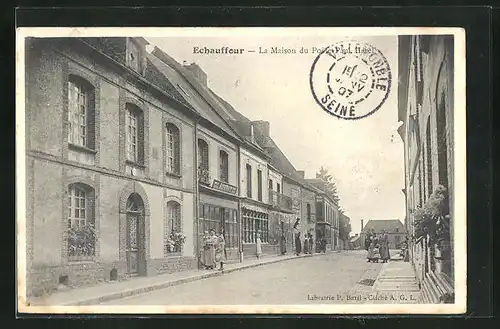 AK Echauffour, La Maison du Poète Paul Harel