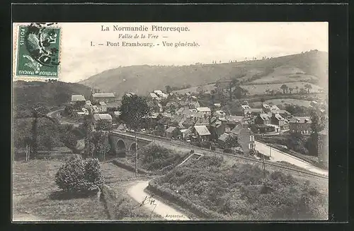 AK Pont Erambourg, Vue generale