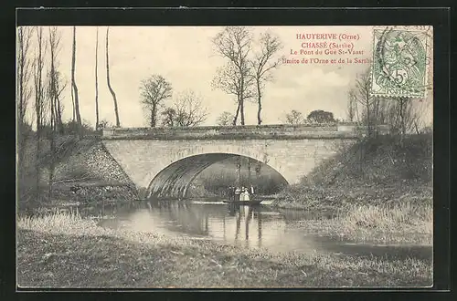 AK Hauterive, le Pont du Gué Saint-Vaast limite de l'Orne et de la Sarthe