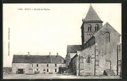 AK Rouy, Abside de l`Eglise