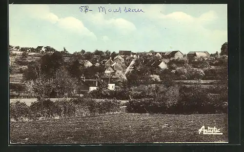 AK Mousseau, Blick auf das Dorf