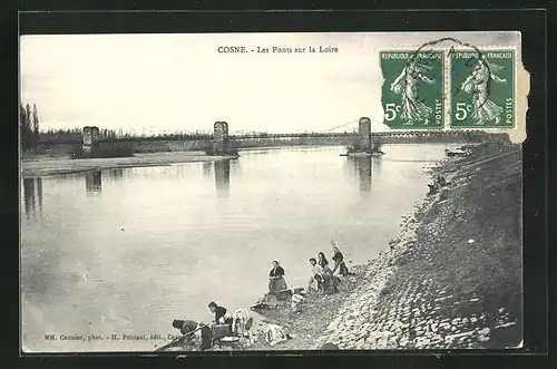 AK Cosne, Les Ponts sur la Loire