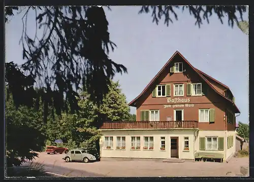 AK Freudenstadt-Lauterbad, Gasthof zum grünen Wald