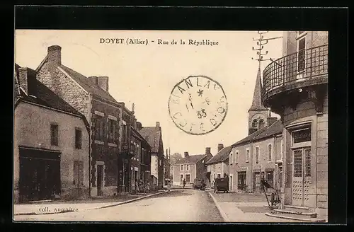 AK Doyet, Rue de la Rèpublique