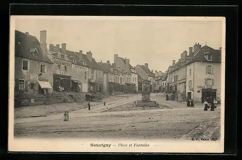 AK Souvigny, Place et Fontaine