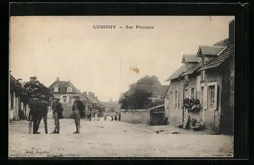 AK Lusigny, Rue Principale