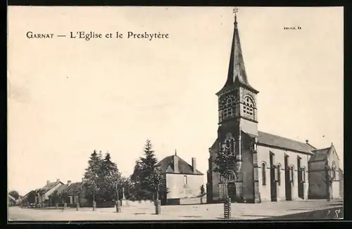 AK Garnat, L`Eglise et le Presbytère