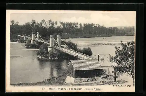 AK Saint-Pierre-le-Moutier, Pont du Veurdre