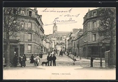 AK Pontoise, Rue Thiers