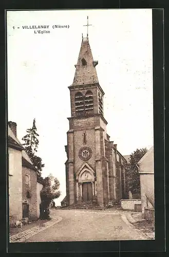 AK Villelangy, L`Eglise