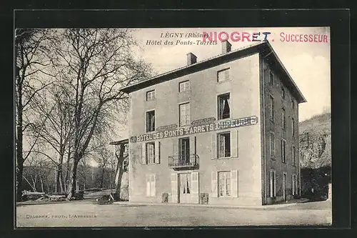 AK Légny, Hotel des Ponts-Tarrets