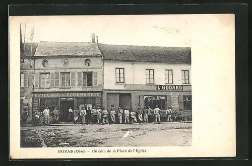 AK Boran, Un coin de la Place de l'Eglise